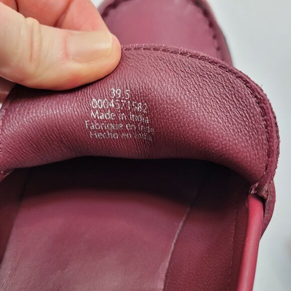 Free People Burgundy Loafers - Picture 7 of 8